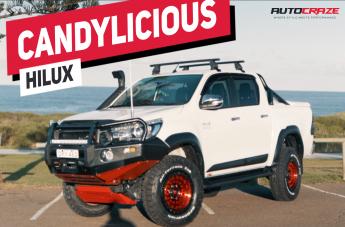 TOYOTA HILUX N80 4WD ZEPHYR CANDY RED